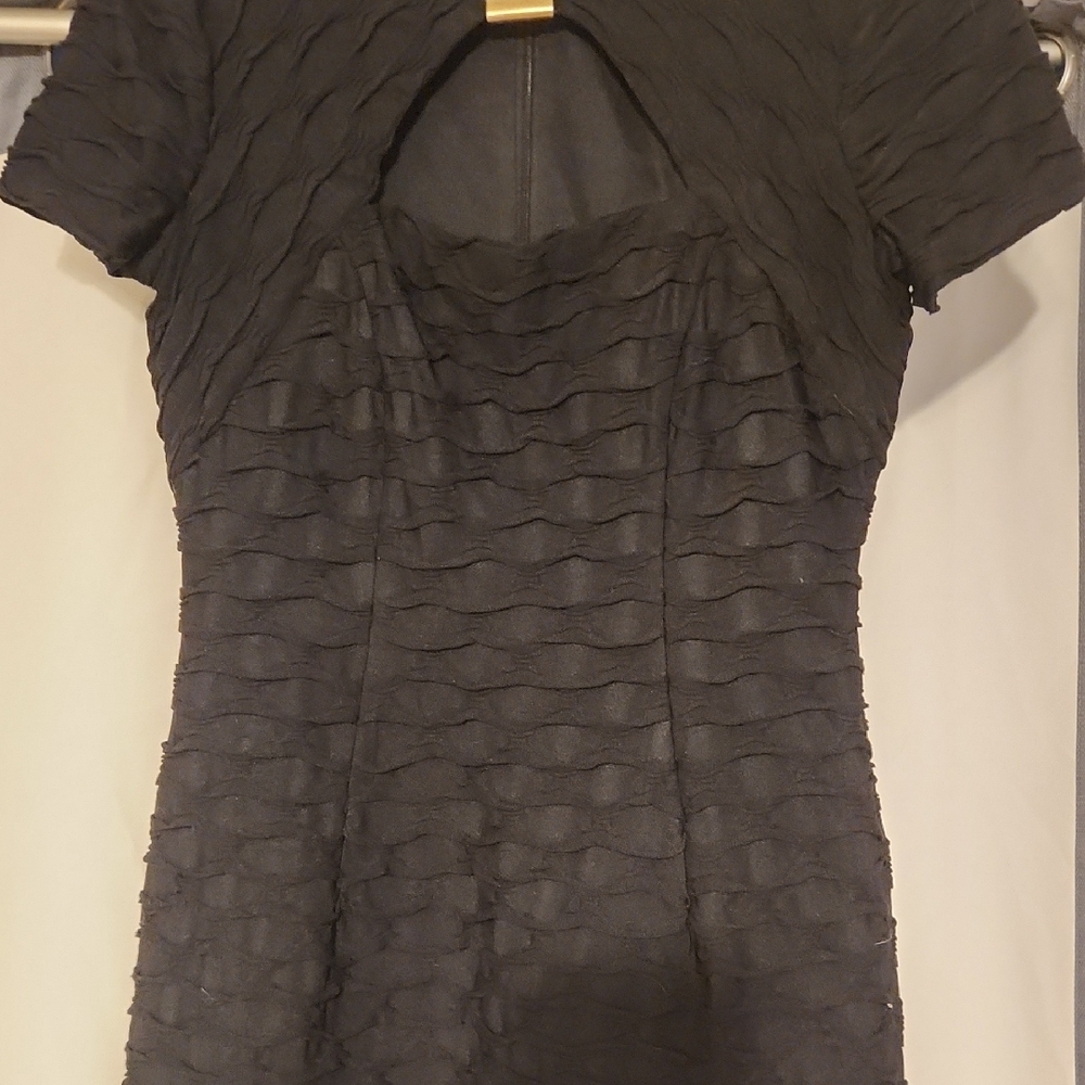 London Style Black Mini Dress